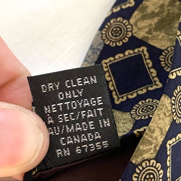 Christian Dior Vintage Silk Tie - Picture 6 of 7